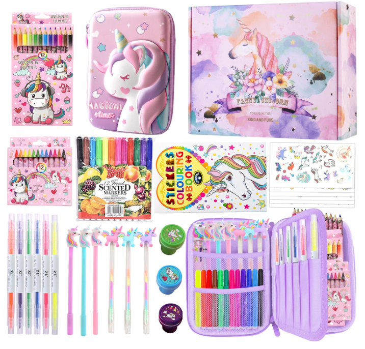 Caja Tematica Unicornio "Colores Encantados" 🌈🦄