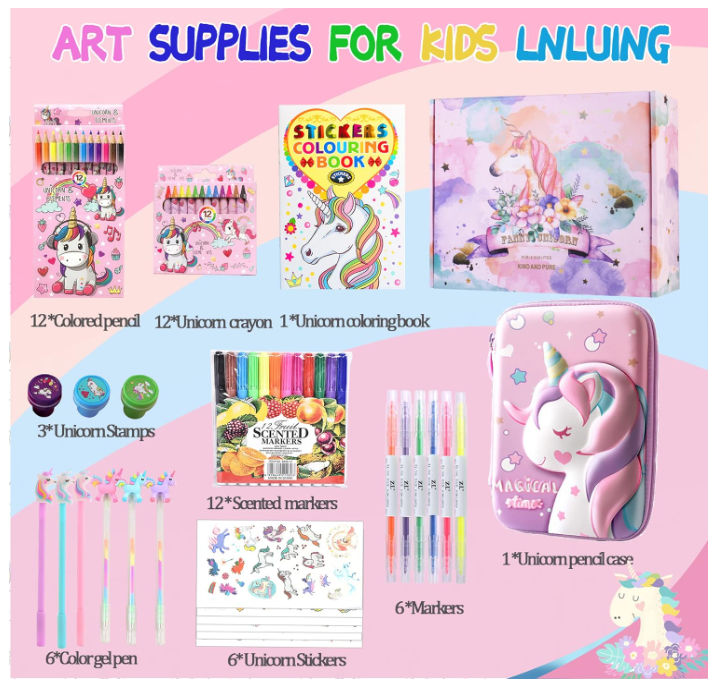 Caja Tematica Unicornio "Colores Encantados" 🌈🦄