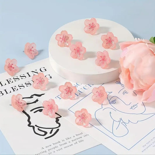 Set de Chinchetas/Pines Cherry Blossom 🌸📌
