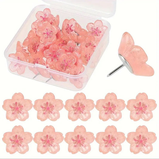 Set de Chinchetas/Pines Cherry Blossom 🌸📌