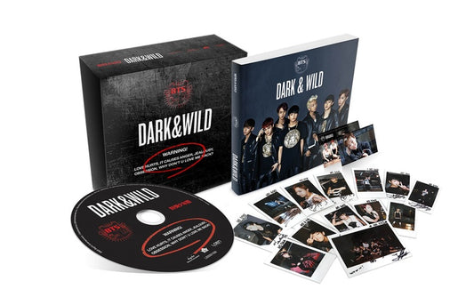 BTS Dark & Wild (2014) Weverse Edition – portada oficial y extras exclusivos