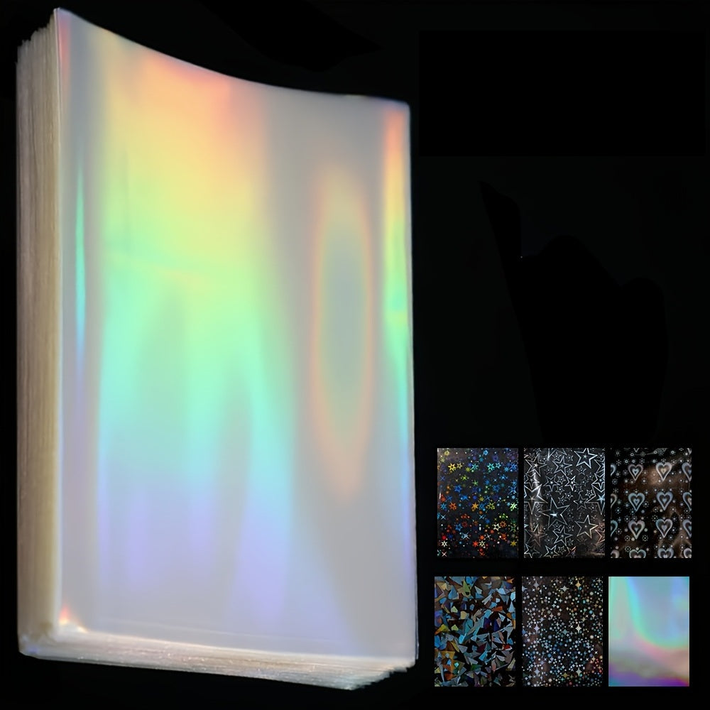 Fundas holográficas para photocards Kpop y trading cards, pack de 20,50 unidades, 61x88mm, disponibles en SakuPop RD.