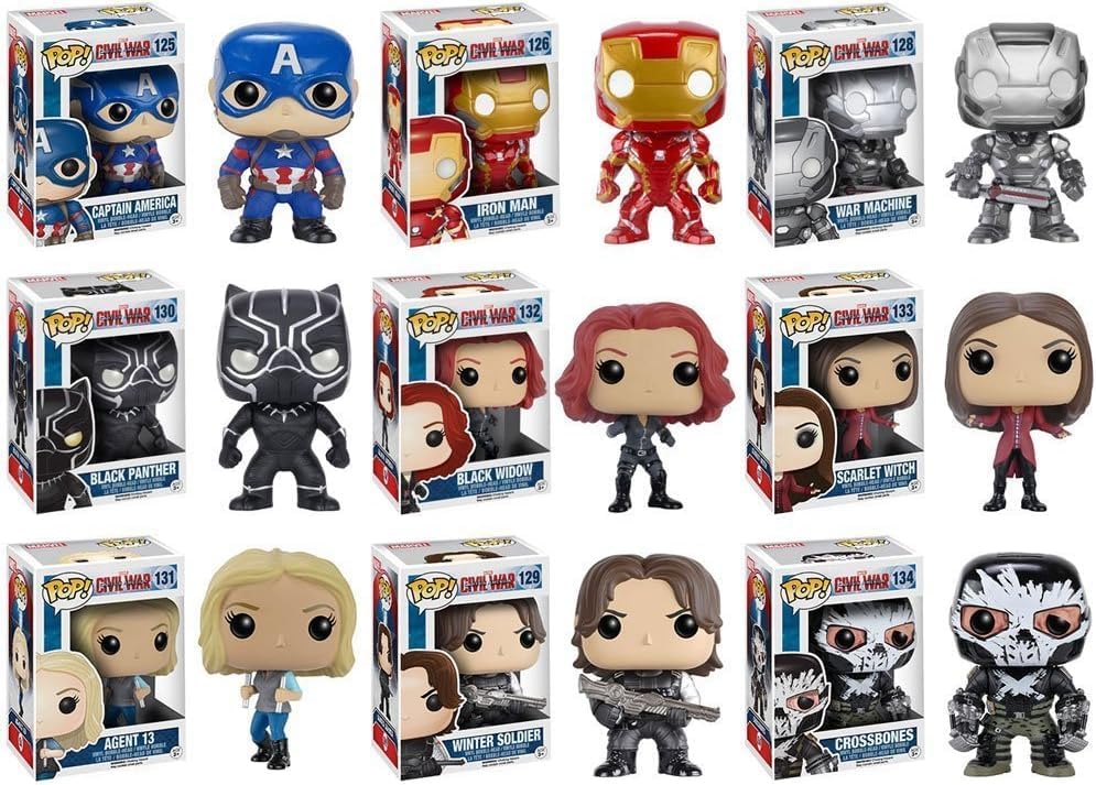 "Funko Pop Mystery Box x6" Figuras Vinil. Caja Misteriosa Funko