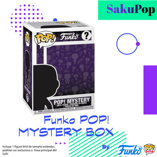 "Funko Pop Mystery Box x1" Figura Vinil. Caja Misteriosa Funko