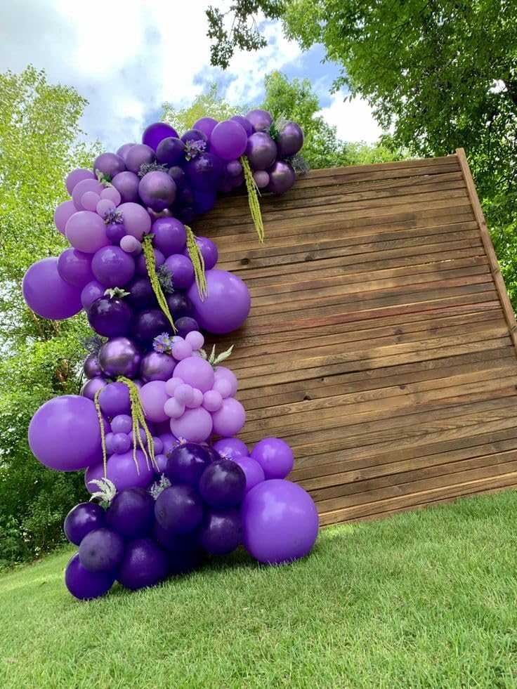 Kit de Globos Festivos (50 piezas) 💜🤩🎉