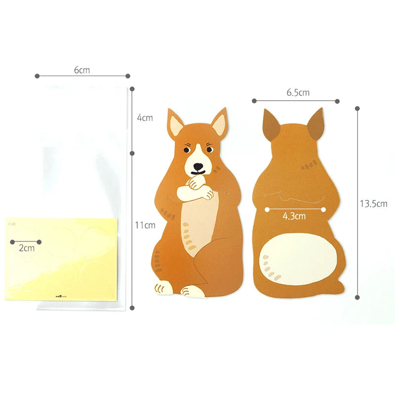 10Pcs Bolsitas de Dulces con Animales de la Jungla 🦁🐰