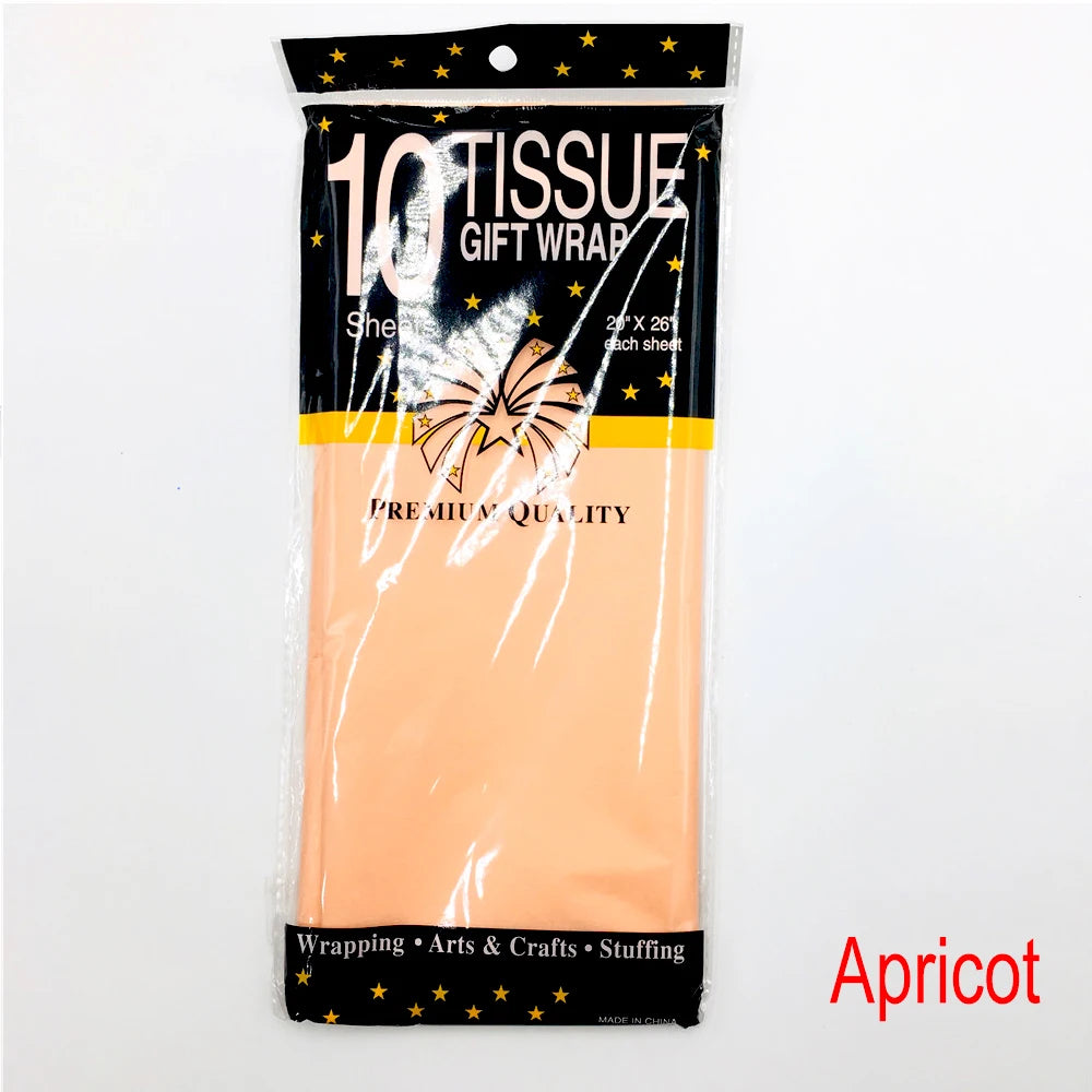 10 Hojas de Papel Tissue para Envoltura 🎁✨