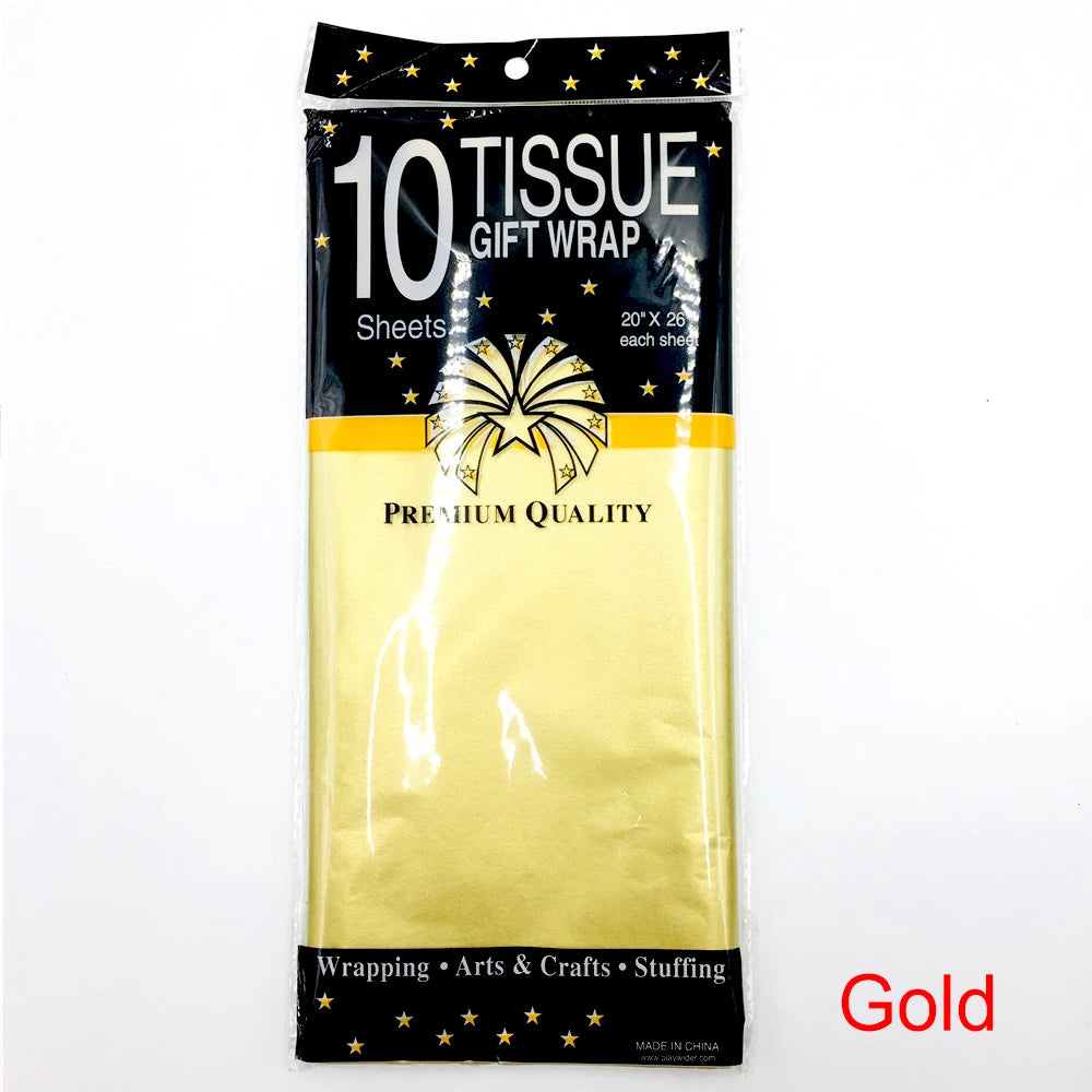 10 Hojas de Papel Tissue para Envoltura 🎁✨