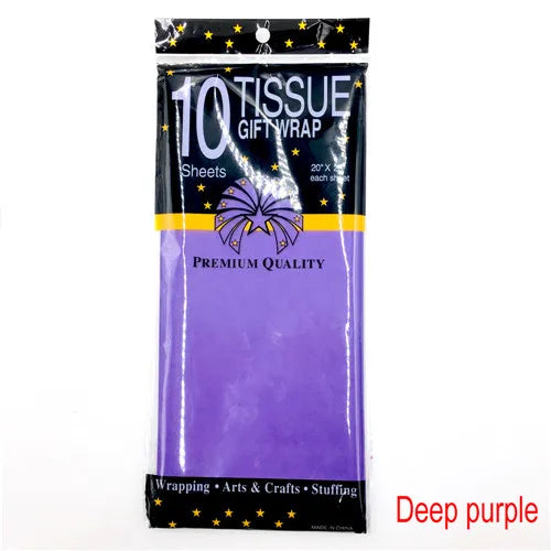 10 Hojas de Papel Tissue para Envoltura 🎁✨