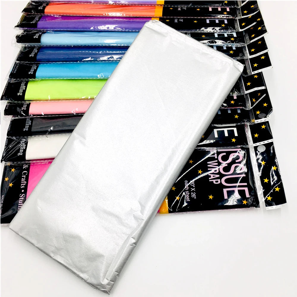 10 Hojas de Papel Tissue para Envoltura 🎁✨