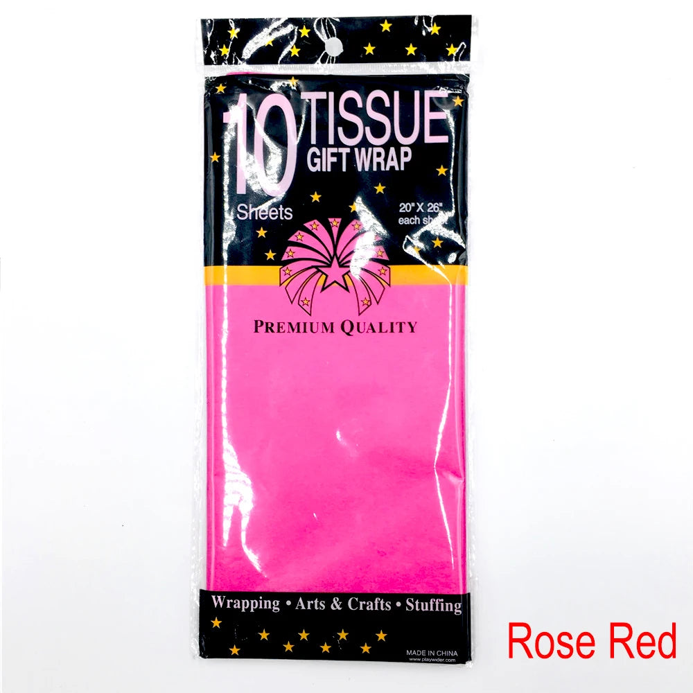 10 Hojas de Papel Tissue para Envoltura 🎁✨