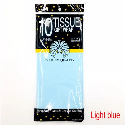 10 Hojas de Papel Tissue para Envoltura 🎁✨