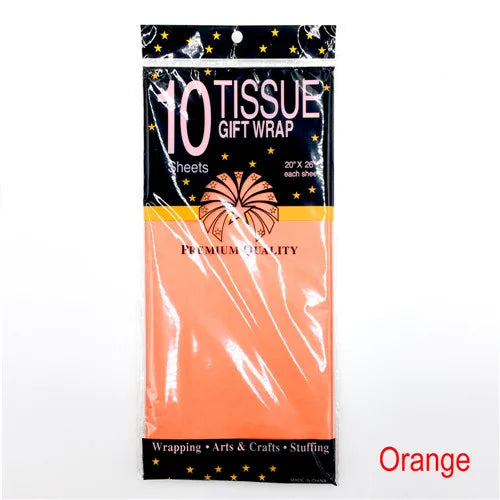 10 Hojas de Papel Tissue para Envoltura 🎁✨