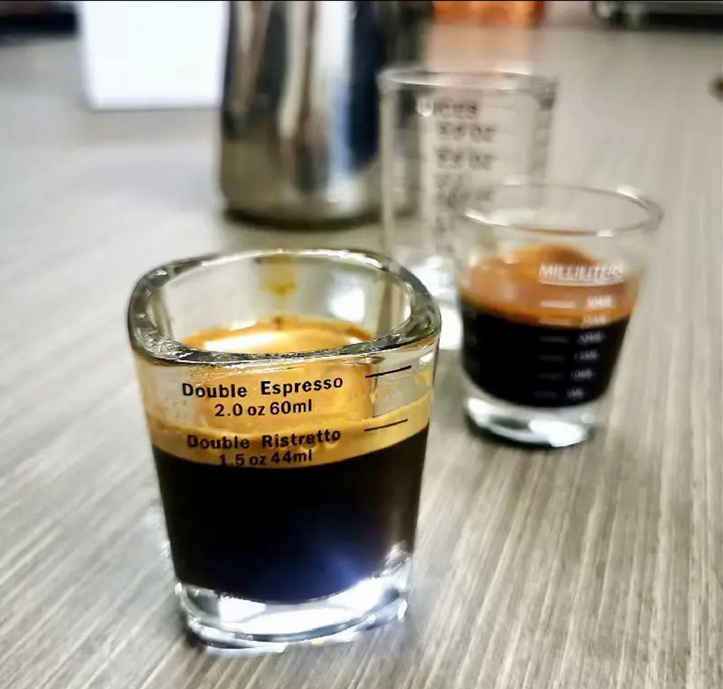 Shots para medir Café  ☕✨