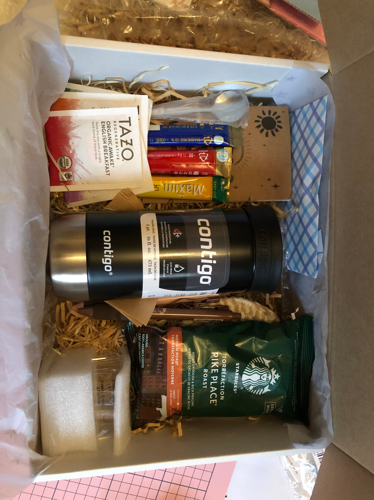 Caja Tematica "Coffee & Tea Lovers - Contigo" ☕🍃