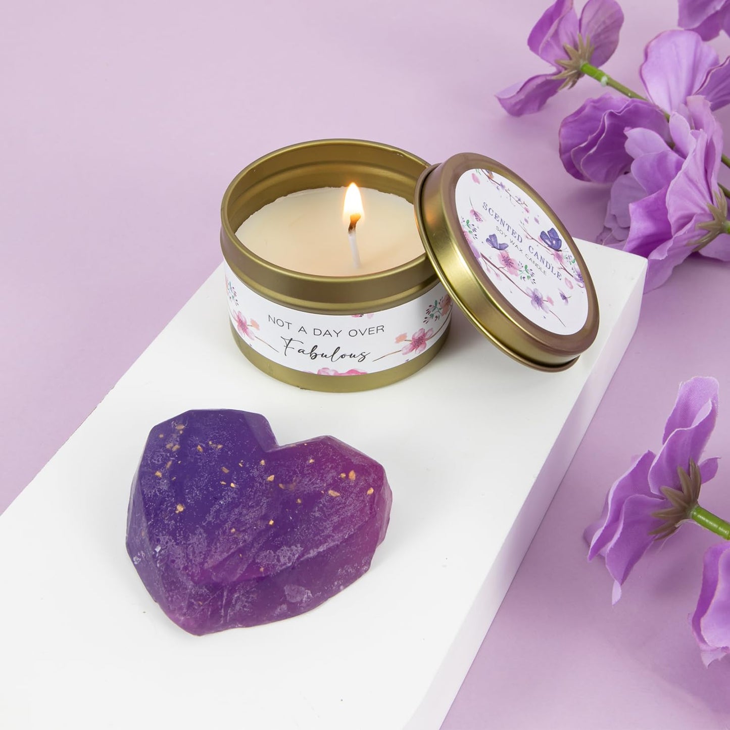 Caja Tematica Spa "I Purple You" - Modelo 2