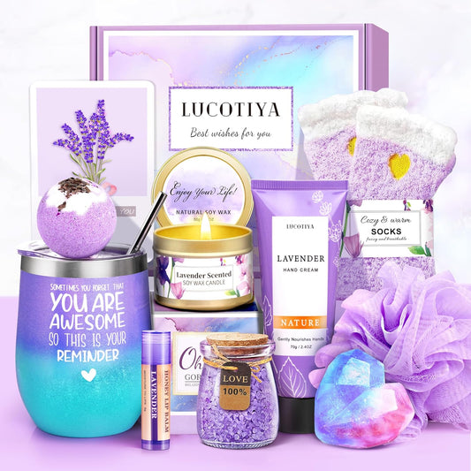Caja Tematica Spa "I Purple You" - Modelo 3