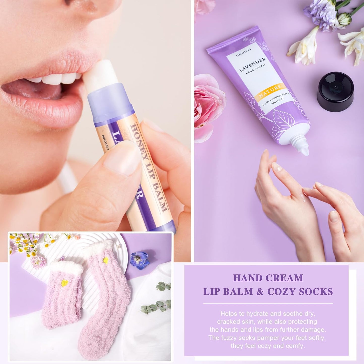 Caja Tematica Spa "I Purple You" - Modelo 3