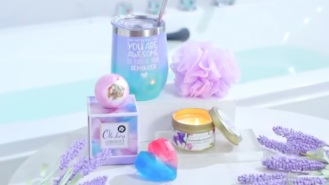 Caja Tematica Spa "I Purple You" - Modelo 3