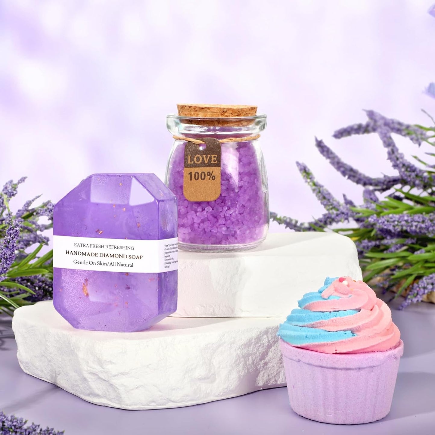 Caja Tematica Spa "I Purple You" - Modelo 4