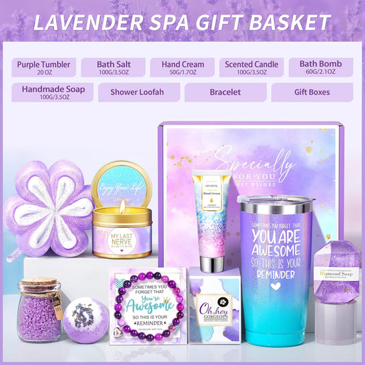 Caja Tematica Spa "I Purple You" - Modelo 5