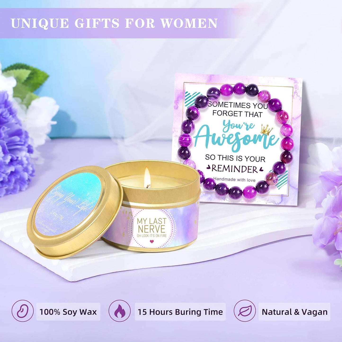 Caja Tematica Spa "I Purple You" - Modelo 5