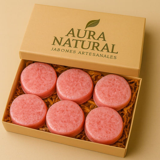 Jabones naturales con Sal del Himalaya y Vitamina E – Aura Natural
