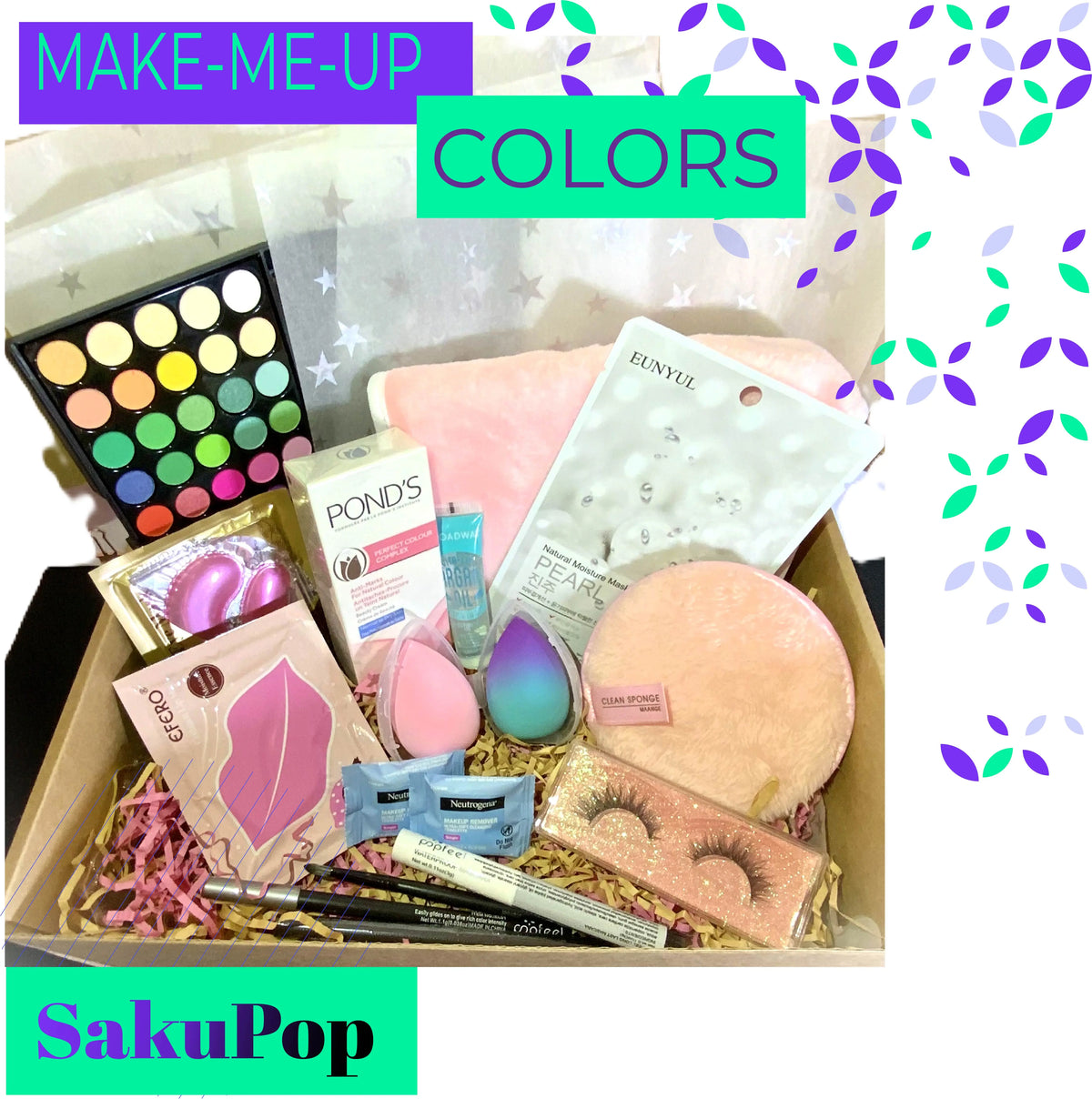Caja Temática de Maquillaje Colors – Make Me Up | SakuPop RD