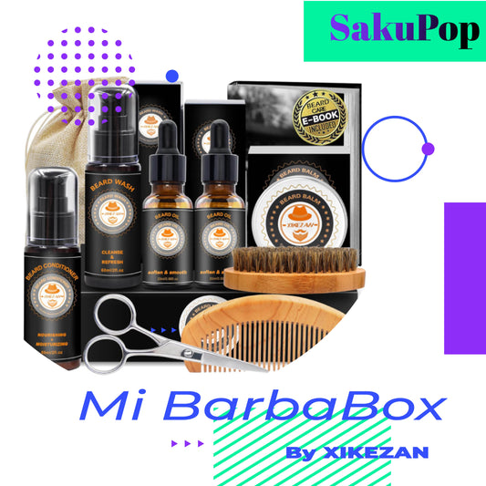 Caja Tematica "¡Barbas al poder con XIKEZAN!" 🧔🔥