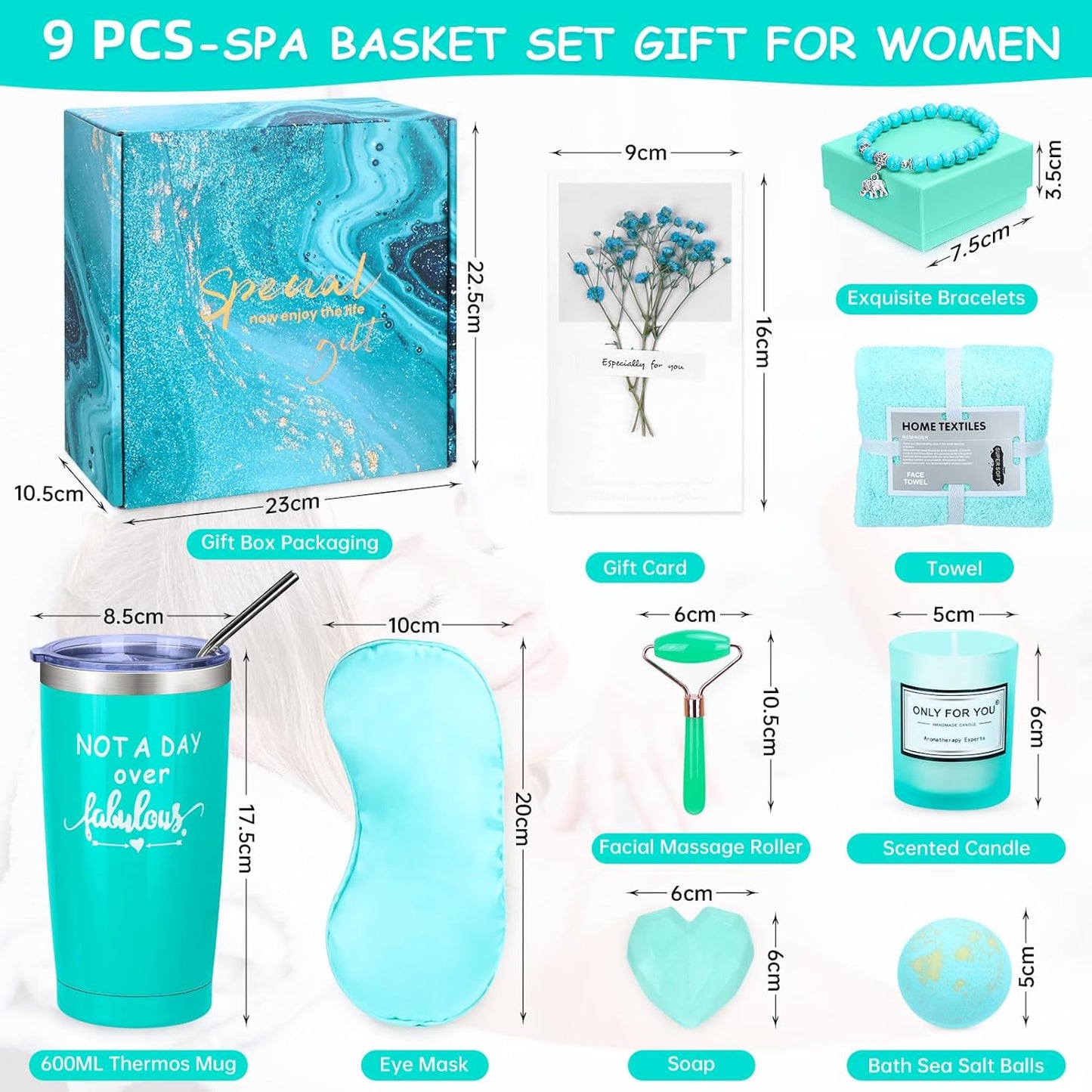 Caja Tematica  "Nirvana Home Spa"
