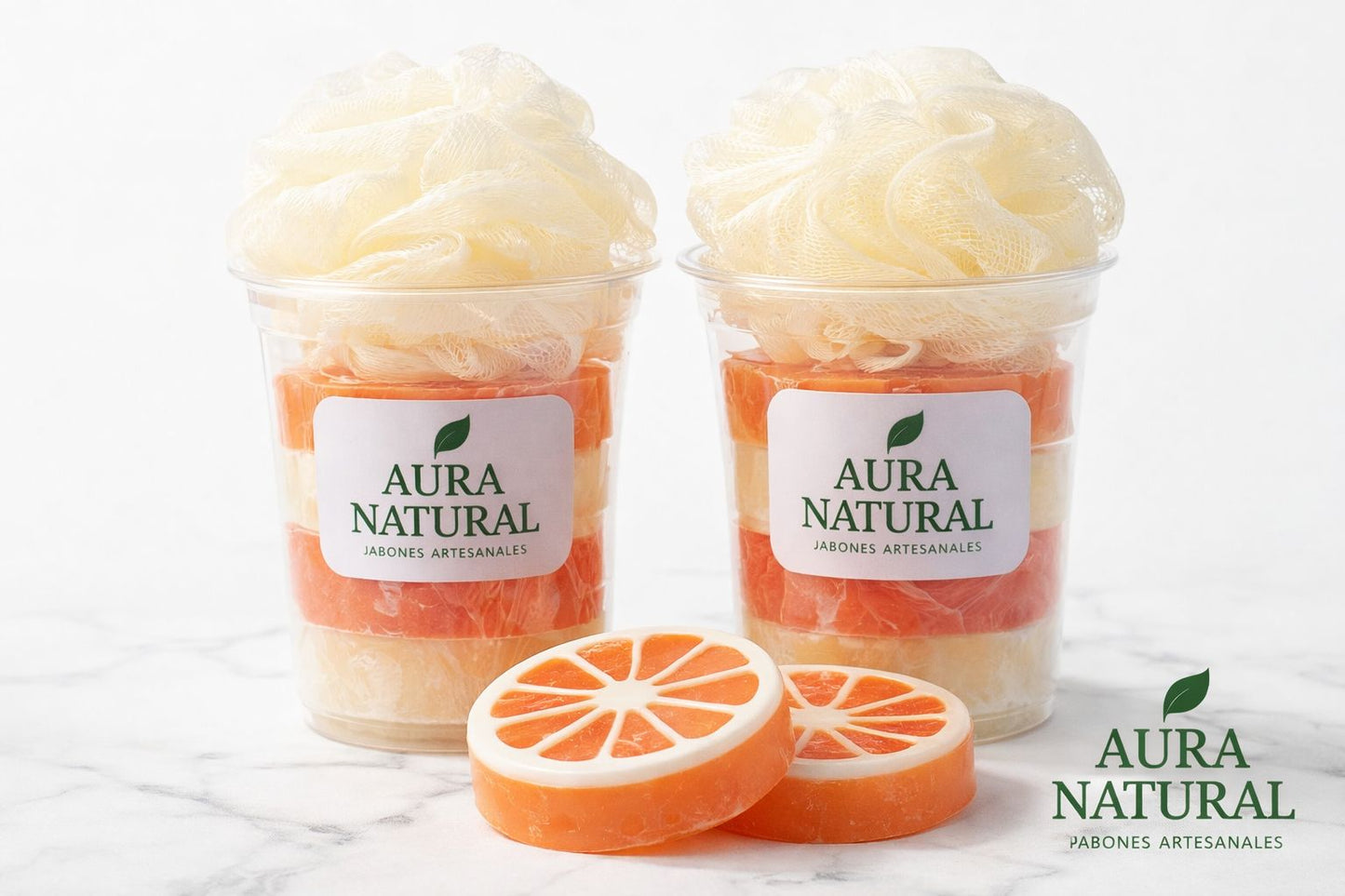 Crema Real Frappe Citrus – Pack de Jabones Artesanales en Vaso