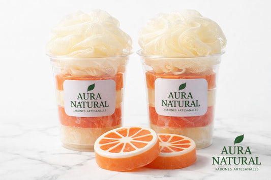 Crema Real Frappe Citrus – Pack de Jabones Artesanales en Vaso