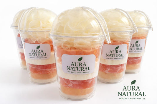 Crema Real Frappe Citrus – Pack de Jabones Artesanales en Vaso