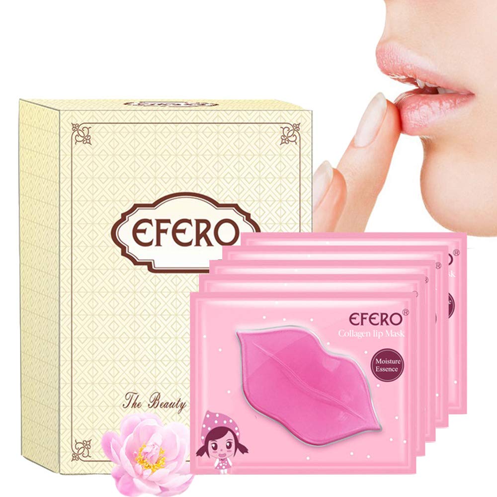 Pack de Mascarillas Hidratantes para Labios y Ojos EFERO (2 Pares) 💖👄👁️