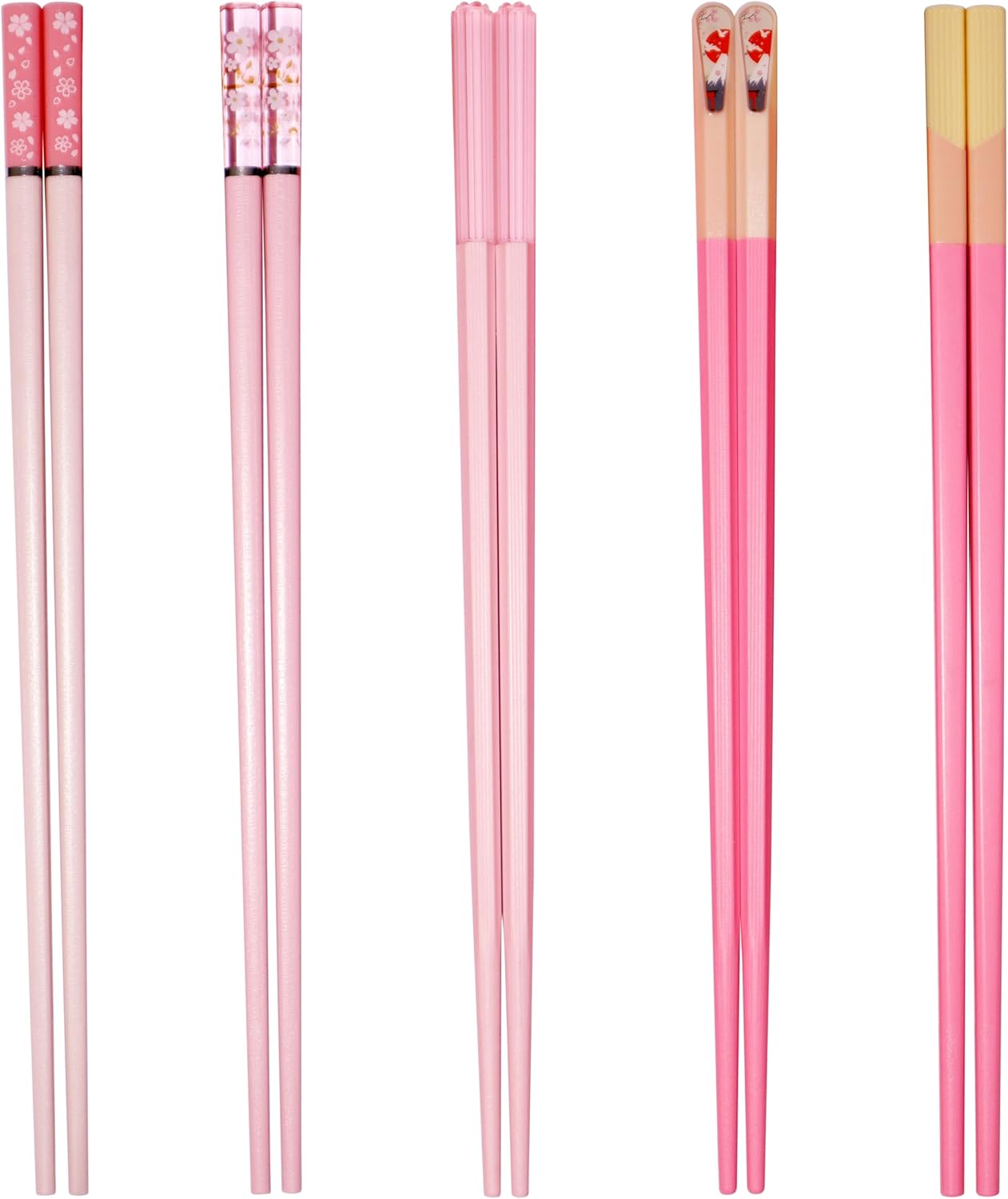 Palillos Japoneses Rosa (x5) 🍣🌸