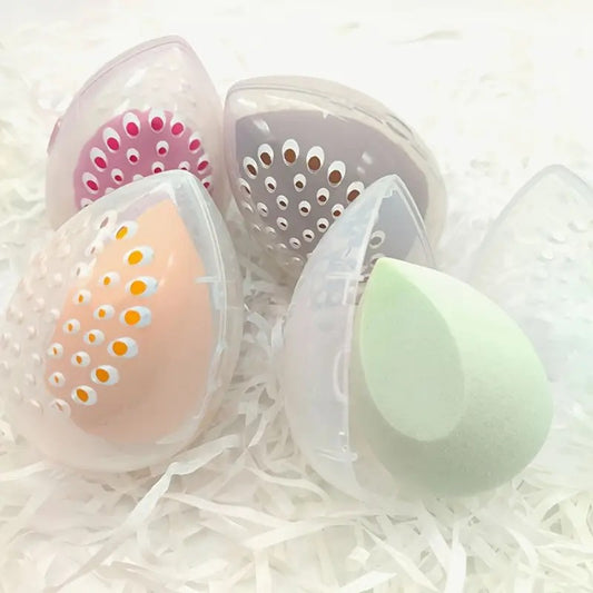 Porta Esponja de Maquillaje Tipo Gota X2