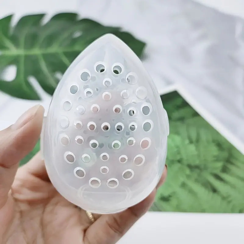 Porta Esponja de Maquillaje Tipo Gota X2