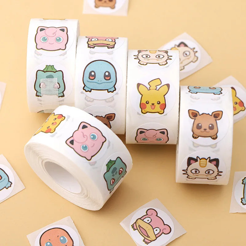 Pokemon Kawaii Stickers
