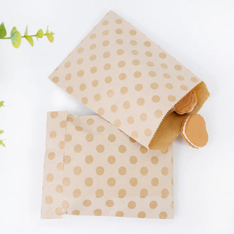25/50Pcs Bolsas de Papel Kraft 🤎
