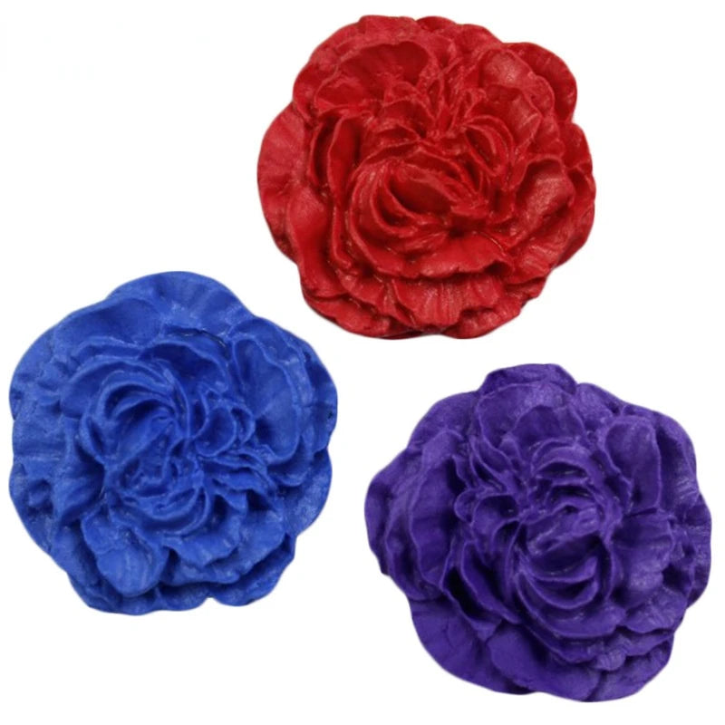 Molde de Silicona Flor Peonía - Jabones Artesanales