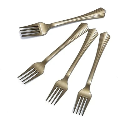 🩷💛Set de Fiesta Desechable – Rosa con Puntos Dorados