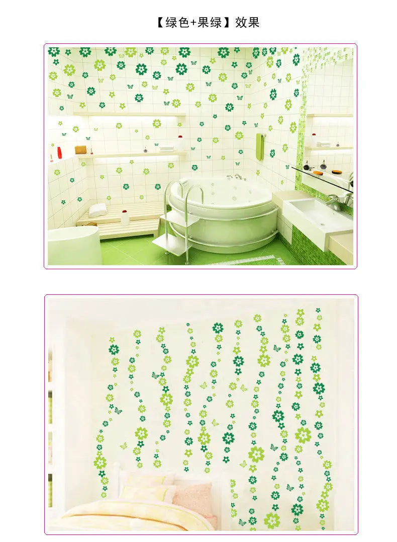 Vinilos de Sakura para Pared - 108 Pcs