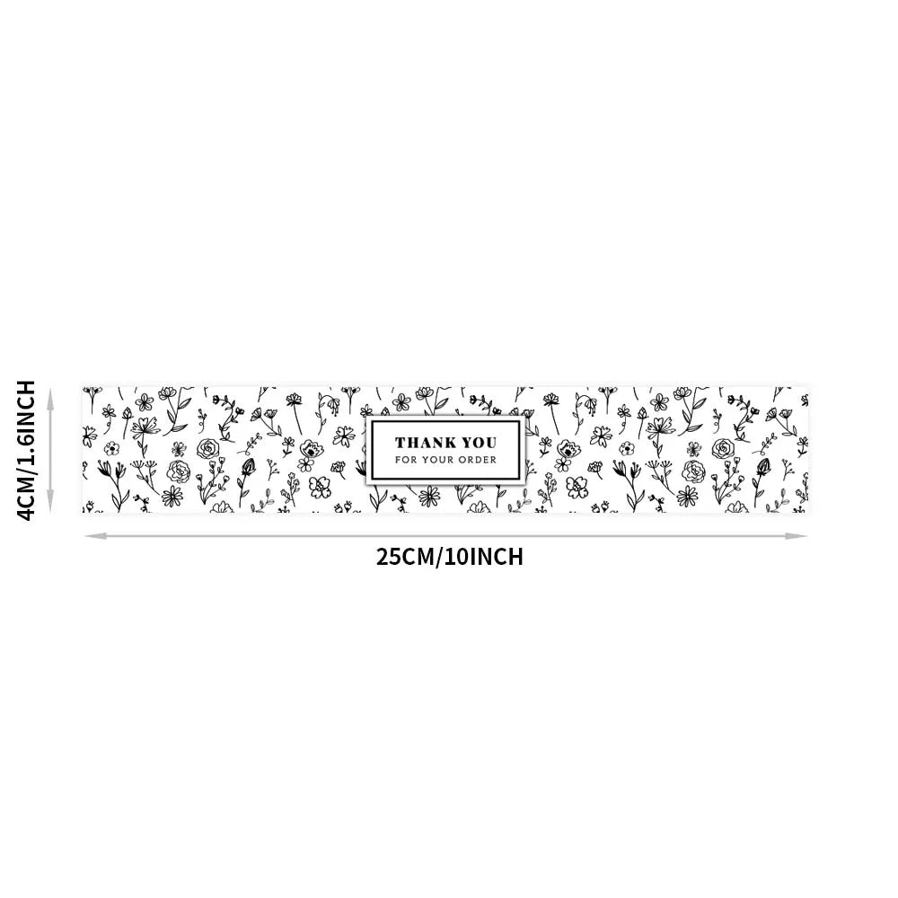 Etiqueta adhesiva "Thank You" para empaques