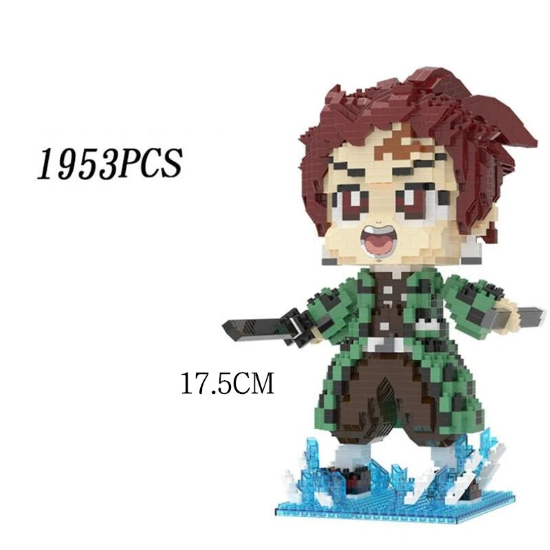 Bloques de Construcción de Demon Slayer – Fans del Anime 🔥⚔️