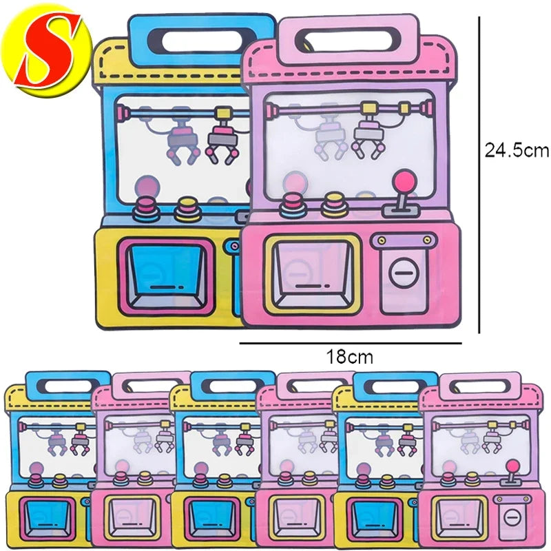 Bolsas de Empaque para Snacks – Diseño Máquina de Garras 🎁🍬