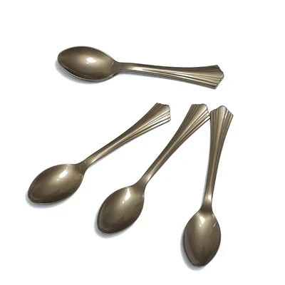 🩷💛Set de Fiesta Desechable – Rosa con Puntos Dorados
