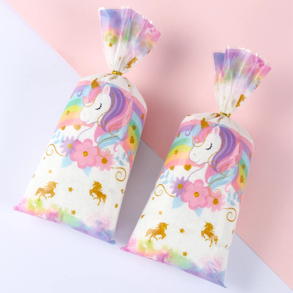 Bolsitas de Dulces Temáticas de Unicornio (25/50/100Pcs) 🦄✨