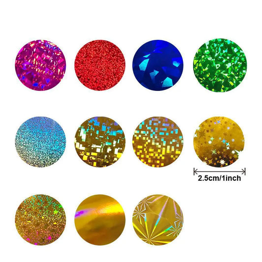 ✨ Stickers Holográficos con Brillo✨