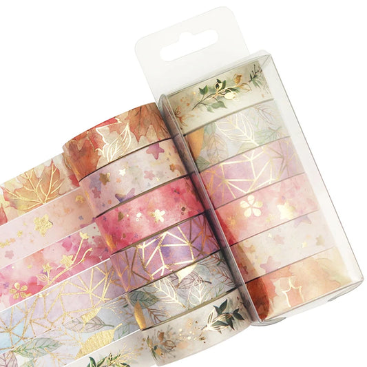 Set de Washi Tape Sakura – 6 rollos de inspiración primaveral ✨🌸