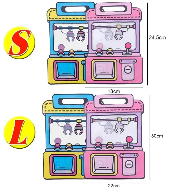 Bolsas de Empaque para Snacks – Diseño Máquina de Garras 🎁🍬
